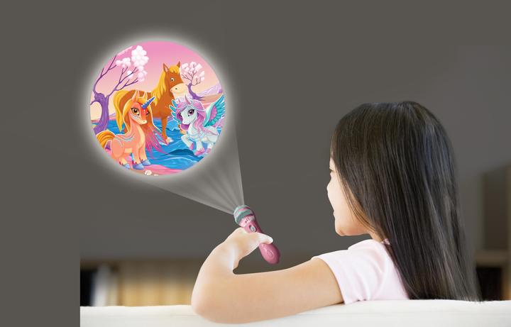 Image du produit Lexibook Unicorn Stories Projecteur et lampe torche - (LTC050UNI)