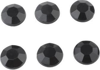 Produktbild Hermex Home Button Deko Strass Steine selbstklebend Schwarz