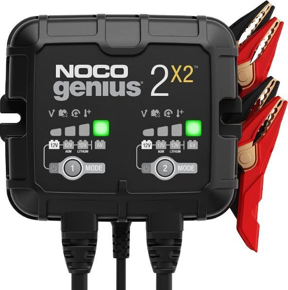Actual product image Noco Genius2X2 (12V, 6V, 4 A)