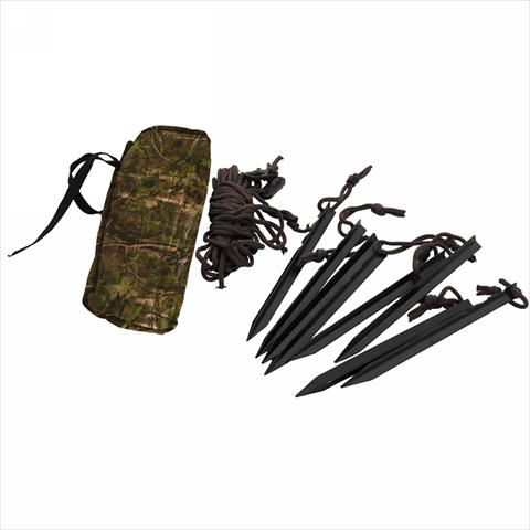 Buteo Photo Gear Sac avec piquets et cordes Vert (Pochette)