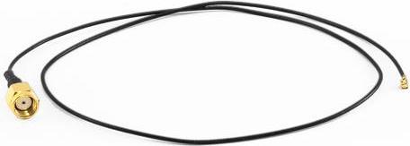 Actual product image Varia Pigtail U.FL to RP-SMA Male Bulkhead Connector, 50 cm