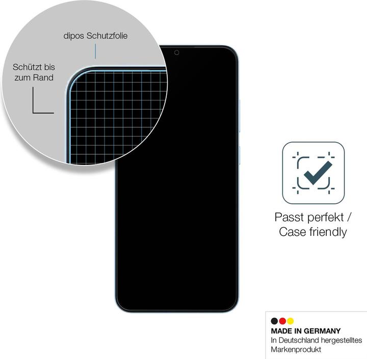 Immagine prodotto Dipos Anti-Shock Pellicola Protettiva opaco (1 Pezzo/i, Blackview S6)