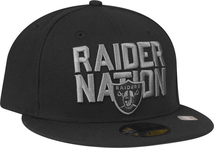 Produktbild New Era 59Fifty Fitted Cap Las Vegas Raiders NATION - 7 3/8 (7 3/8)