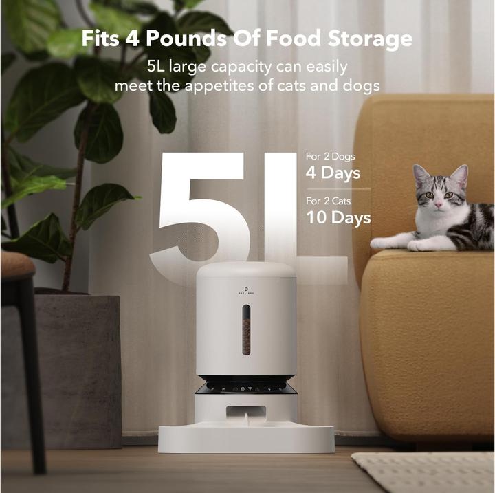 Actual product image Petlibro Granary Smart Feeder Dual Bowl (5 l)