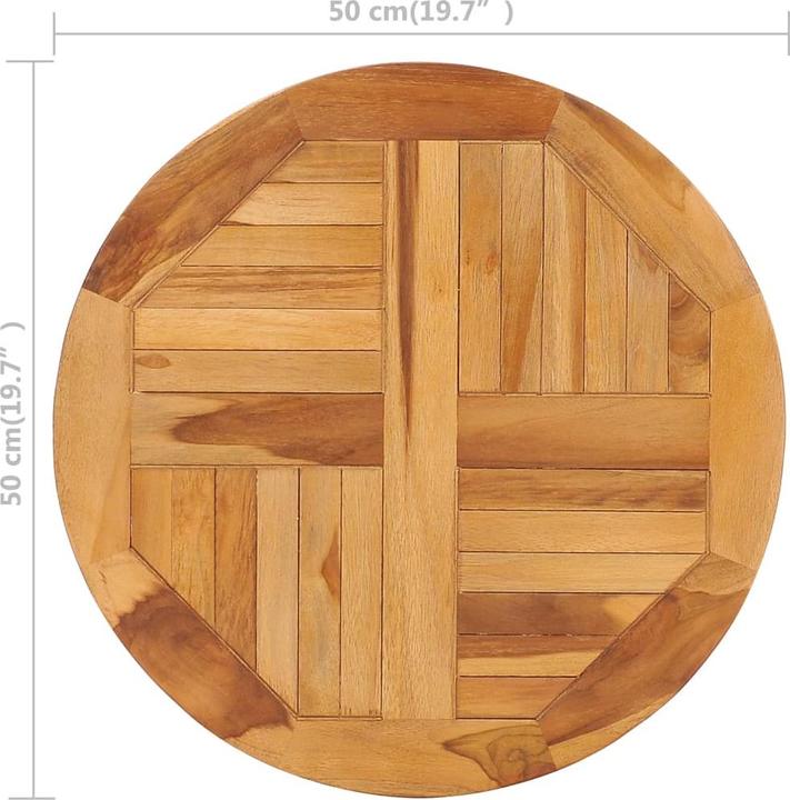 Image du produit VidaXL Disque de table (50 x 50 x 2,5 cm)