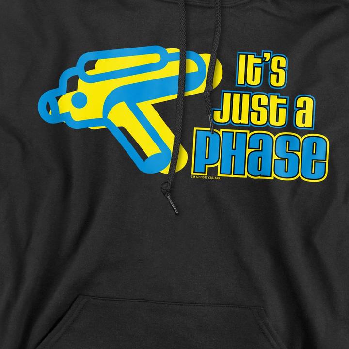 Immagine prodotto Star Trek Quogs Just a Phase Felpa con Cappuccio Uomo (L)