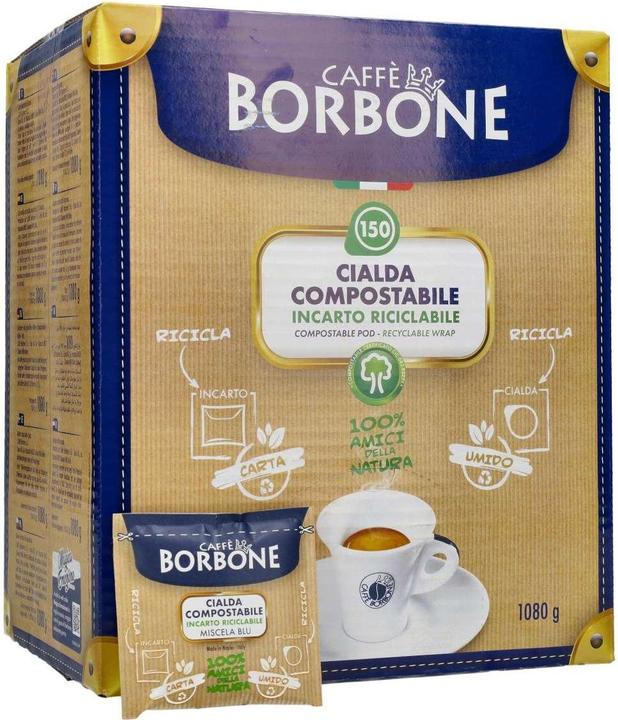 Caffè Borbone Blu Lungo (150 x Port.)
