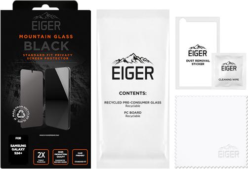 Immagine prodotto Eiger Mountain Glass Black (1 Pezzo/i, Samsung Galaxy S24+)