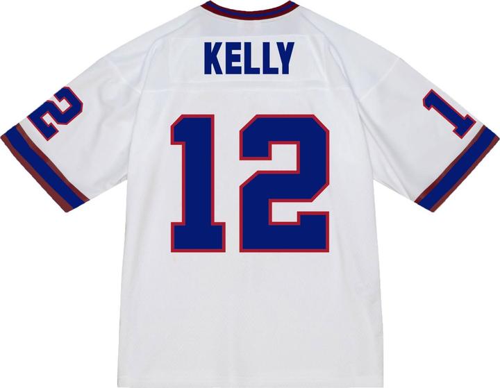 Actual product image Mitchell & Ness NFL Legacy Jersey - Buffalo Bills 1990 Jim Kelly - XL (XL)