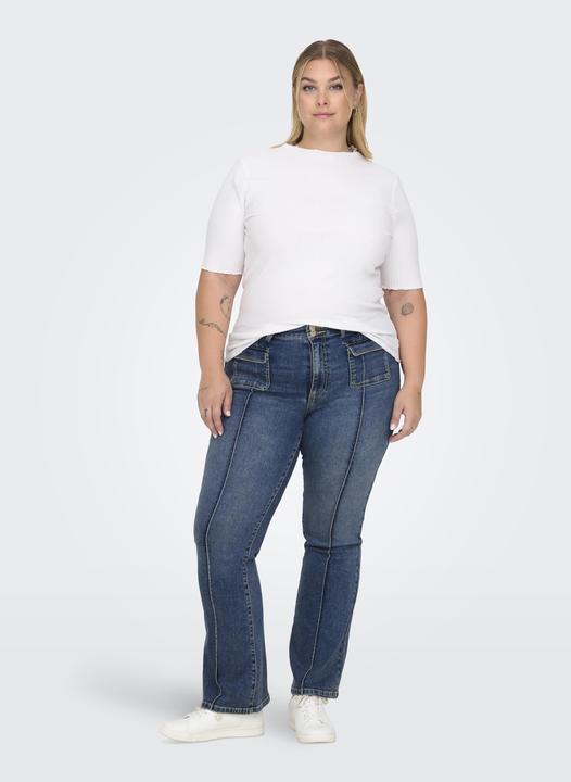 Produktbild Only CARSALLY Mittlere Taille Ausgestellt Jeans Flared fit jeans (54)