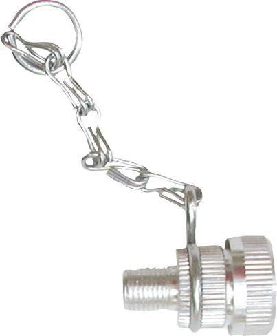 Actual product image Zefal Husky Replacements, Presta Adapters With Chains. (Valve adapter set)