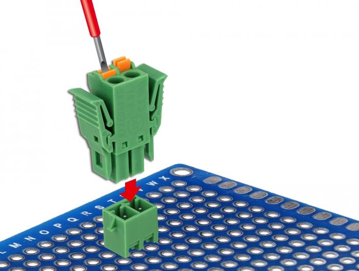 Actual product image Delock Terminal block grid horizontal