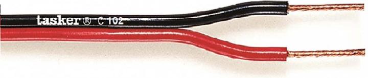 Image du produit Tasker Câble de haut-parleur en rouleau 2x 2.50 mm² 100 m noir/rouge (100 m, 2.50 mm²² mm)