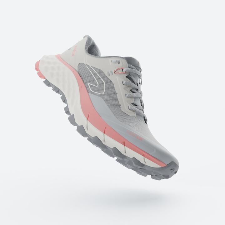 Produktbild Kiprun Trailrunningschuhe Damen - MT Cushion 2 grau/rosa (36)