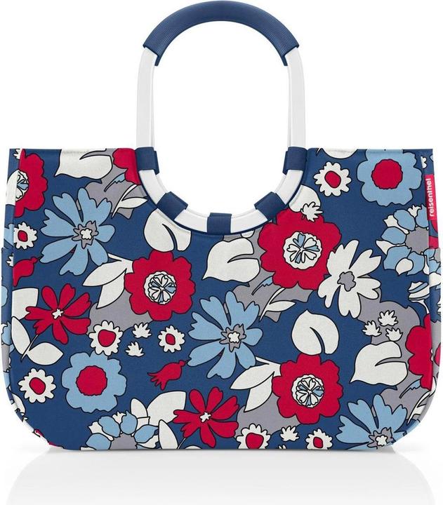 Image du produit reisenthel Panier d'achat Loopshopper L Florist Indigo