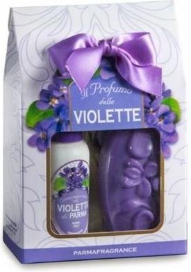 Immagine prodotto Parmafragrance Violet Gift Box con Bottiglia e Sapone (Set profumo)