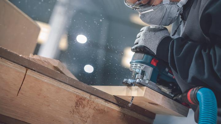 Actual product image Bosch Professional Zubehör PRO Wood precise T144DP Jigsaw blade, 100 mm, 25 pcs.
