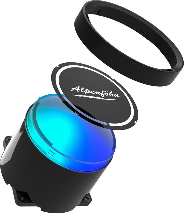 Actual product image Alpenföhn Glacier Water 240 High Speed Complete Water Cooling, ARGB