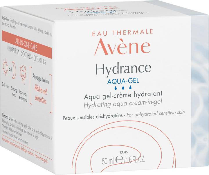 Produktbild Avène Hydrance Feuchtigkeitsspendende Aqua-Gel Creme (50 ml, Gesichtsgel)