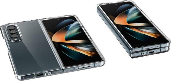 Image du produit Spigen Crystal Hybrid mobile phone case (7.6") Cover Transparent (Samsung Galaxy Z Fold4)