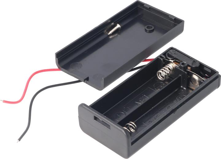 Actual product image XCell Batteriehalter für 2x Mignon AA LR6 Batterie mit An/Aus Schalter