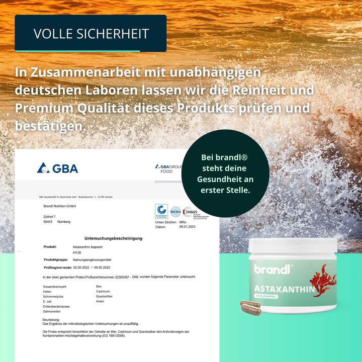 Produktbild Brandl Astaxanthin (1 Stück, Kapseln, 40 g)