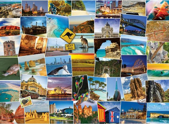 Image du produit Eurographics Casse-tête Australie Globetrotter 1000 pièces (1000 pièces)