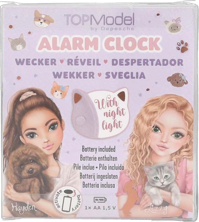 Image du produit Top Model Topmodel - Alarm Clock KITTY and DOGGY - Lilac - 11 cm (413548)