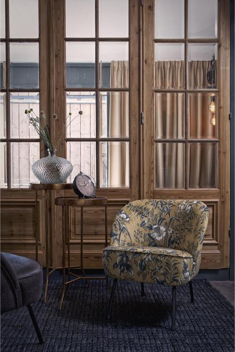 Productafbeelding BePureHome Leunstoel Vogue Velvet Poppy Mustard