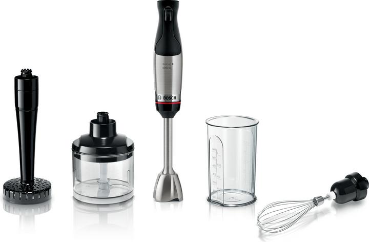 Bosch Hausgeräte MSM6M623 ErgoMaster Série 6 Inox/noir, 1000 W