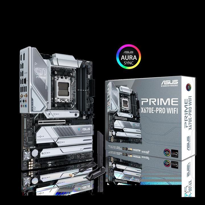 Actual product image ASUS PRIME X670E-PRO WIFI (AM5, AMD X670E, ATX)