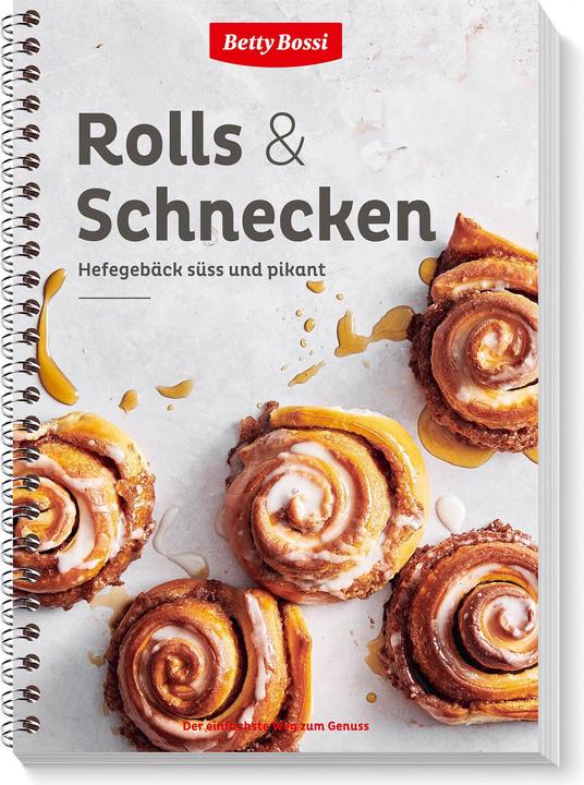 Produktbild Betty Bossi Kochbuch Rolls & Schnecken (Deutsch, Betty Bossi, 2021)