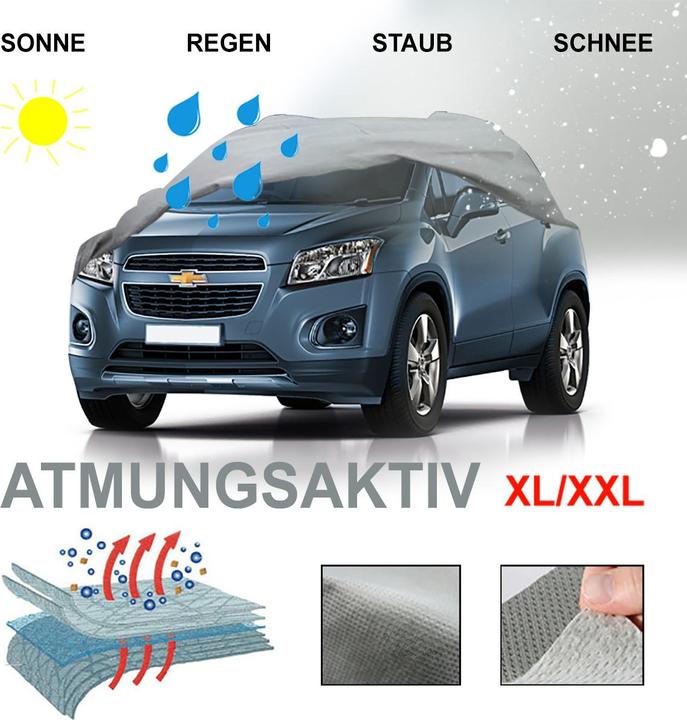 Produktbild Lux.Pro Ganzgarage Grösse XL/XXL max. 570x202x118 cm Wasserabweisend