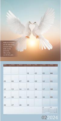 Produktbild Alles wird gut! Kalender 2024 - 30x30 (30 x 30 cm, Deutsch)