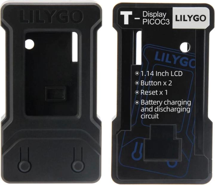 Actual product image Lilygo T-display housing ABS
