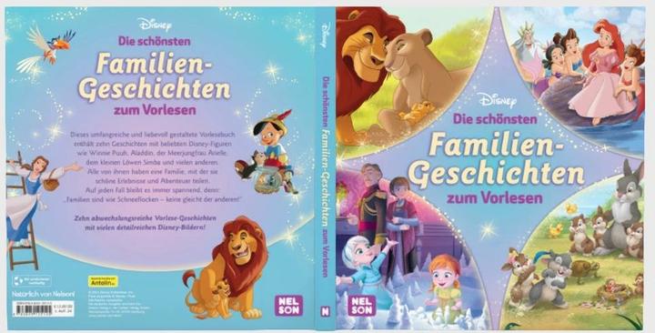 Produktbild Disney: Die schönsten Familiengeschichten zum Vorlesen (Deutsch, 2024)