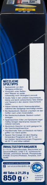 Produktbild dm Denkmit Multi-Power Revolution (Tabs, 40 Waschgänge)