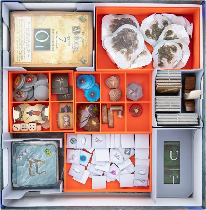 Produktbild Feldherr LEVA-NORD-3D - Organizer für Die Legenden von Andor: Die Reise in den Norden + Erweite (Kunststoff)