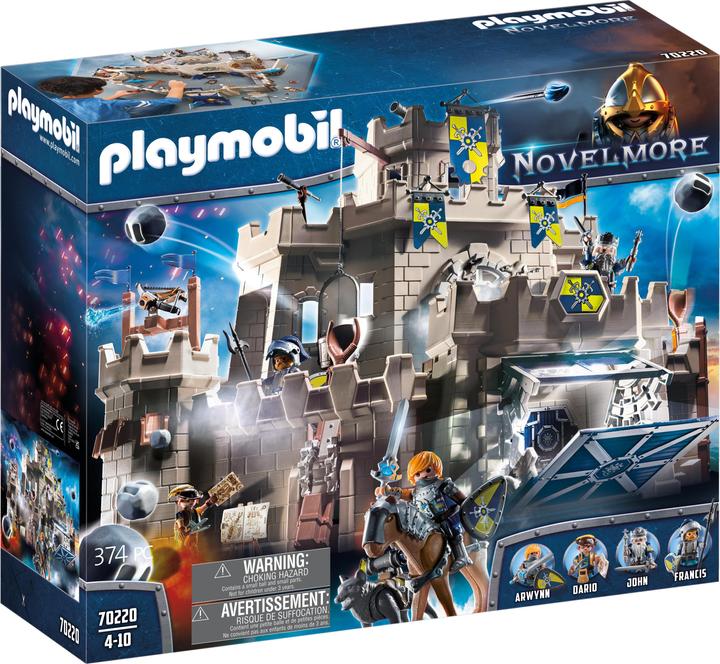 Actual product image Playmobil Great castle of the artifact knights (70220, Playmobil Novelmore)