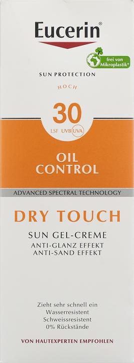 Immagine prodotto Eucerin SUN Body Oil Control Crema Gel Tocco Secco SPF 30 (Olio abbronzatura, SPF 30, 200 ml, 230 g)