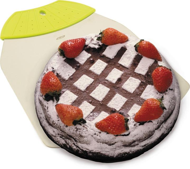 Immagine prodotto Ibili Vassoio per torte e pizze in acciaio inox 37 x 25 cm Ideale per torte e pizze