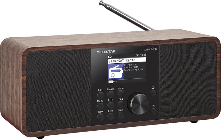 Image du produit Telestar Dira S24i (DAB+ DAB, Webradio, FM, VHF, Bluetooth, WiFi)