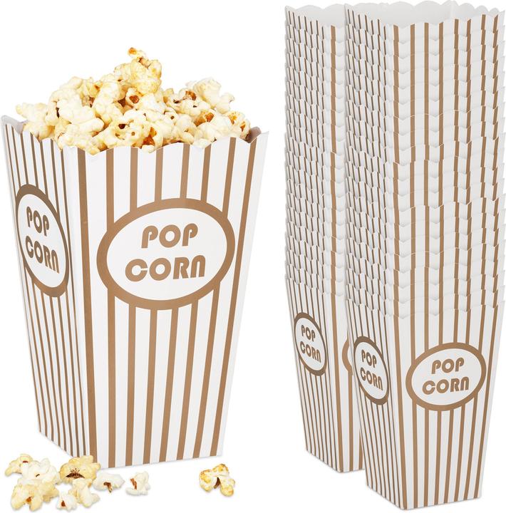 Image du produit Relaxdays 48x sachets de pop-corn (48 x)