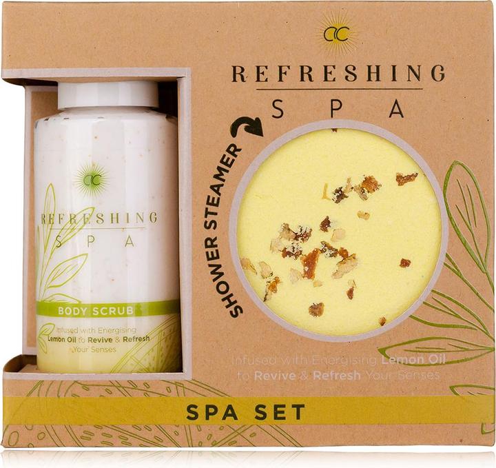 Accentra Wellness-Set REFRESHING SPA mit Steamer (Haarpflege set)