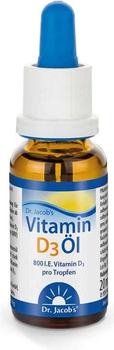 Dr. Jacob's Huile de vitamine D3 (1 pièce(s), Gouttes, 70 g)