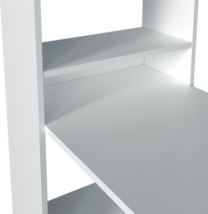 Image du produit CaliCosy Bureau réversible avec étagère de rangement - L120 cm