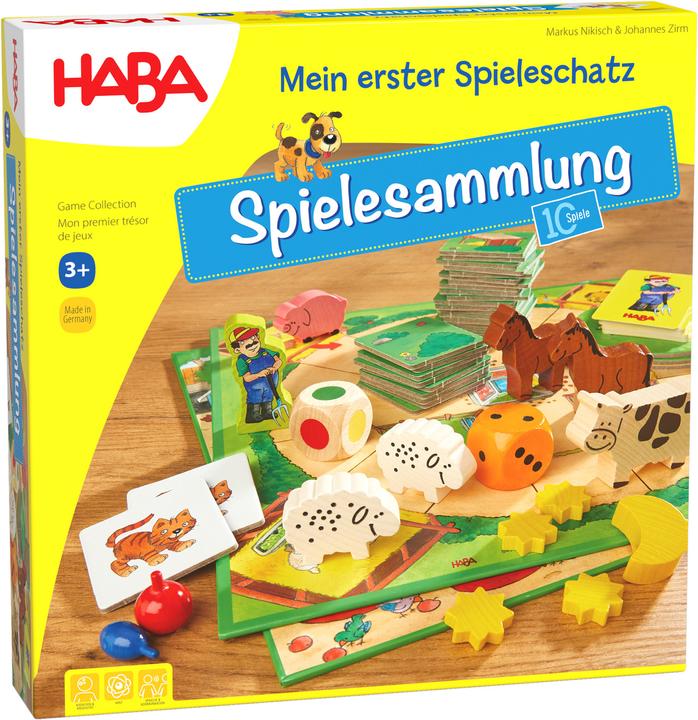Actual product image Haba My first game treasure (German)