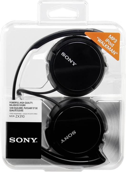 Image du produit Sony Mdr-Zx310 (pas de réduction du bruit, Filaire)
