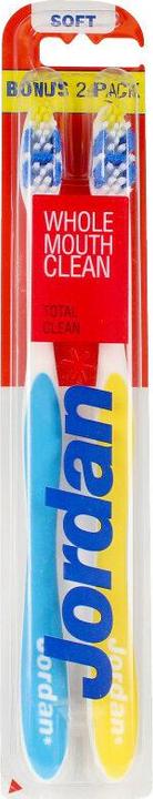 Jordan TOTAL CLEAN cepillo dental #suave 2 uds (Weich, 2 x)