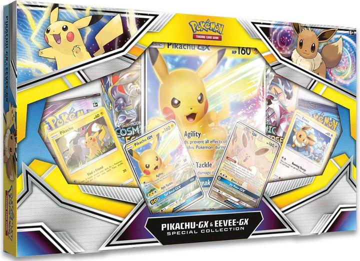 Produktbild Pokémon Pikachu GX & Eevee GX Collection Box (Englisch, Box Set & Collection)
